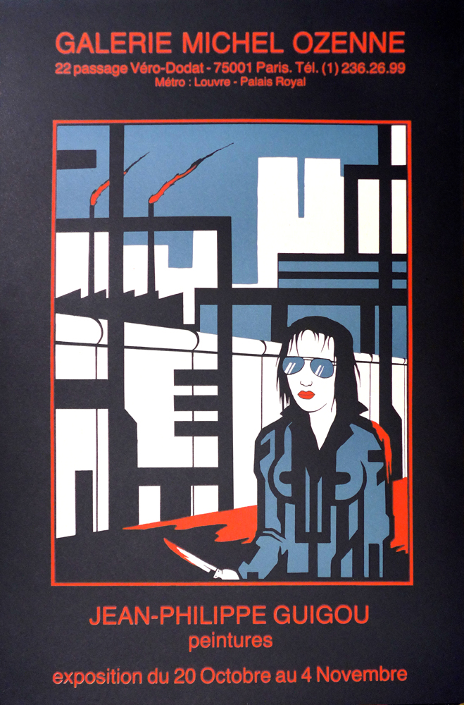 Affiche exposition Jean-Philippe Guigou